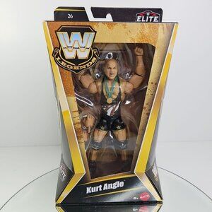 WWE Elite Collection Legends Series 26 Kurt Angle Wrestling Action Figure SEALED